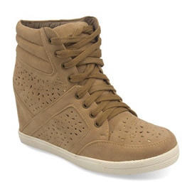 Suede Sneakers 875 Beige
