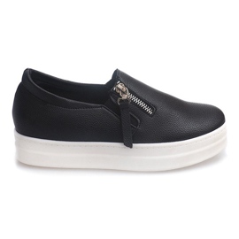 Creepersy Wedge Sneakers 888 Sort