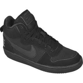 Nike Sportswear Court Borough Mid (GS) Jr 839977-001 sko sort