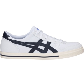 Asics Aaron M 1201A008 101 sko hvid marine blå