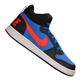 Nike Court Borough Mid Jr 839977-403 sko blå flerfarvet