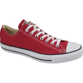 Converse C. Taylor All Star Ox Optical Red M M9696 rød