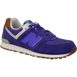New Balance W KL574EUG sko violet