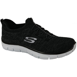 Skechers Empire W 12418-BKW Sko sort
