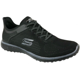 Skechers Microburst W 23327-BBK Sko sort