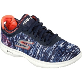 Skechers Go Step W 14200-NVCL Sko marine blå flerfarvet