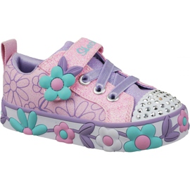 Skechers Daisy Lites Jr 10965N-PKMT Sko lyserød