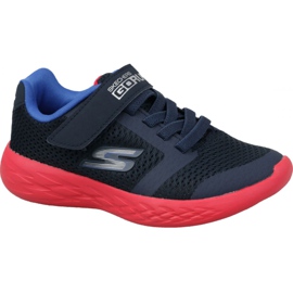 Skechers Go Run 600 Jr 97860L-NVRD Sko marine blå