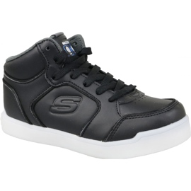 Skechers Energy Lights Jr 90622L-BLK Sko sort