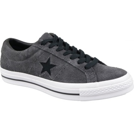 Converse One Star M 163247C grå sko