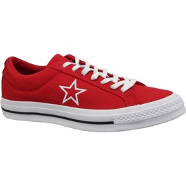 Converse One Star Ox M 163378C røde sko