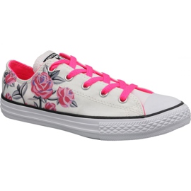 Converse C. Taylor All Star Jr 663624C sko hvid