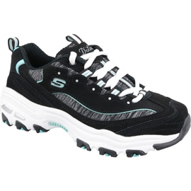 Skechers D'Lites W 11936-BKTQ Sko sort