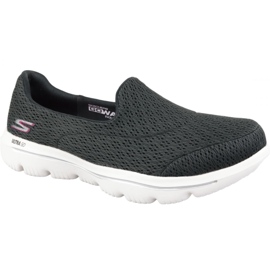 Skechers Go Walk W 15738-BKW Sko sort