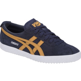 Asics Onitsuka Tiger Mexico Delegation M D6E7L-400 sko marine blå