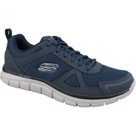 Skechers Track-Scloric 52631-NVY sko blå