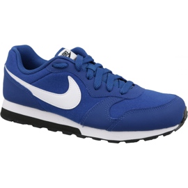 Nike Md Runner 2 Gs Jr 807316-411 sko blå