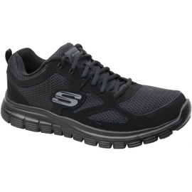 Skechers Burns 52635-BBK sko sort