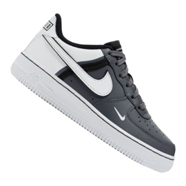 Nike Air Force 1 LV8 2 Jr CI1756-002 sko hvid sort