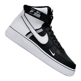 Nike Air Force 1 High LV8 2 Gs Jr CI2164-010 hvid sort