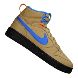 Nike Court Borough Mid Boot 2 (GS) Jr BQ5440-701 gul