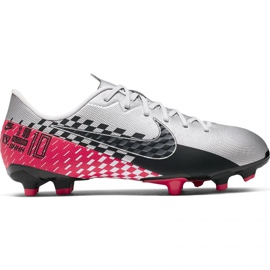 Nike Mercurial Vapor 13 Academy Neymar FG / MG Jr AT8125-006 fodboldsko grå grå