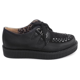 Creepers Støvler På Platform 061ss Sort
