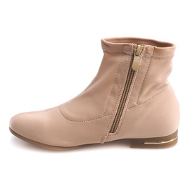 Elegante tøjstøvler R105 Beige