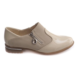 Klassiske Slip-On Sko 15312 Beige