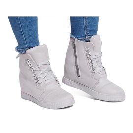 Wedge Sneakers 1867 Grå