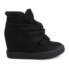 Wedge Sneakers 6351-Y Sort