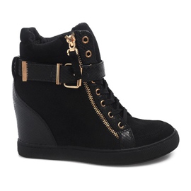 Wedge Sneakers 100-769 Sort