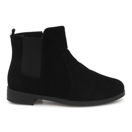 Ruskind støvletter Jodhpur FC-P07 Sort