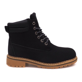 Isolerede tømmerstøvler H88B Sort