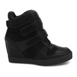 Wedge Sneakers LB239 Sort