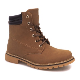 Tømmerstøvler R-8 Camel brun