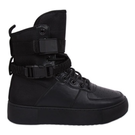 Sort Y-027 Sorte sportssko