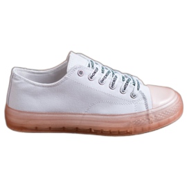 SHELOVET Lav kvinders sneakers hvid
