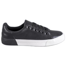 Bestelle Eco læder sneakers sort