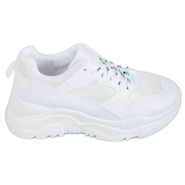 SHELOVET Hvide sneakers
