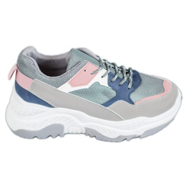 SHELOVET Flerfarvede sneakers flerfarvet