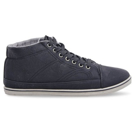 Moderigtige høje sneakers 1173 sort
