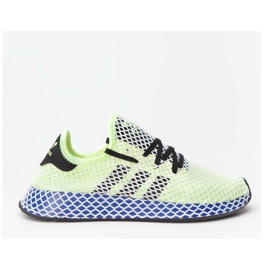 Adidas Deerupt Runner 662 Hi Res Yellow Core Sort Cloud White flerfarvet