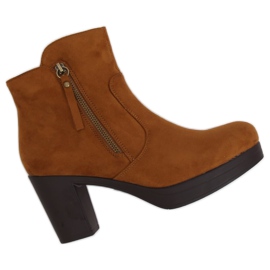 Camel 8B882 Camel højhælede støvler brun