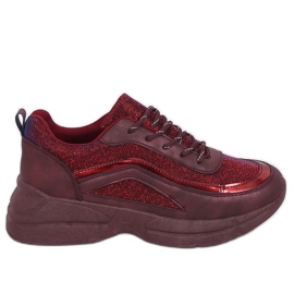 BY-082 Wine Red claret sportssko rød