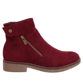 Maroon 8B908 Wine Jodhpur støvler rød