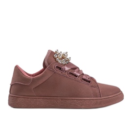 Lyserøde sneakers med pink Pearl