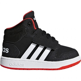 Sko adidas Hoops Mid 2.0 I Jr B75945 sort