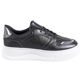 SHELOVET Black Creepers sort