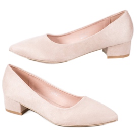 Seastar Flade hælpumper beige